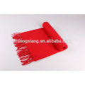 2015 Classic High Quality Solid Color Woven Wool Scarf